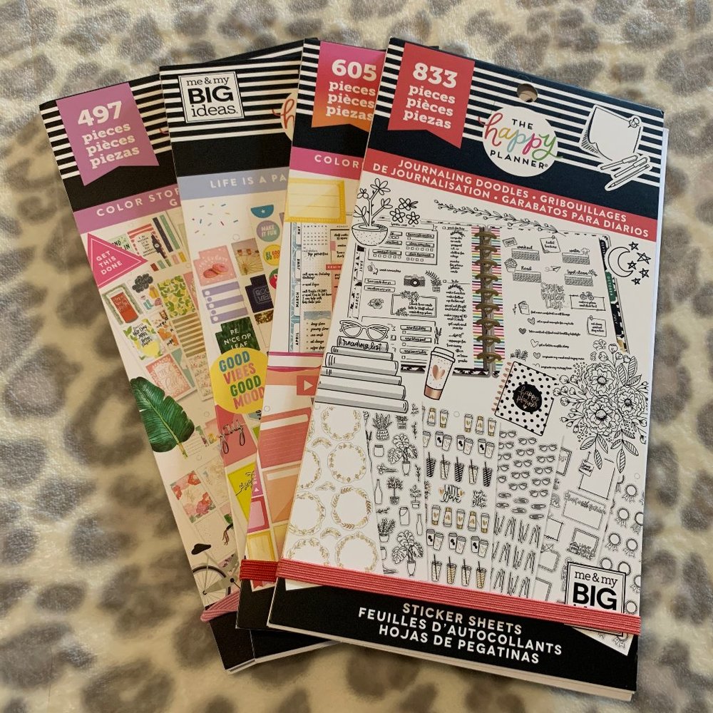 Happy Planner Sticker Book Bundle